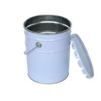 10 liter steel tin paint bucket drum